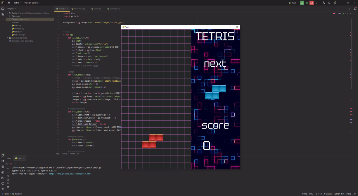 Tetris Game